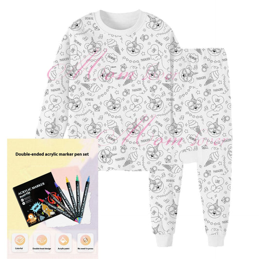 Children's DIY Hand-painted Suit