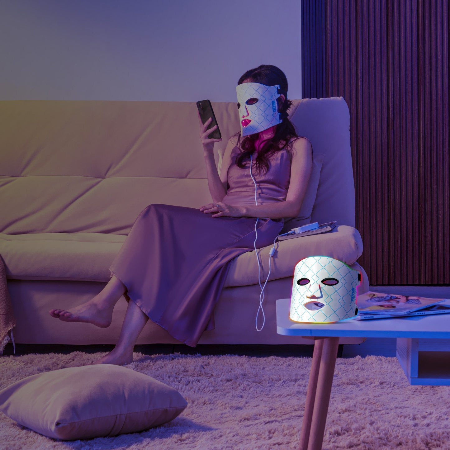Red Light Therapy Mask 7-Color LED Face Mask