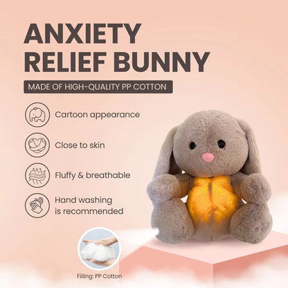 Breathing Rabbit Plush Toy