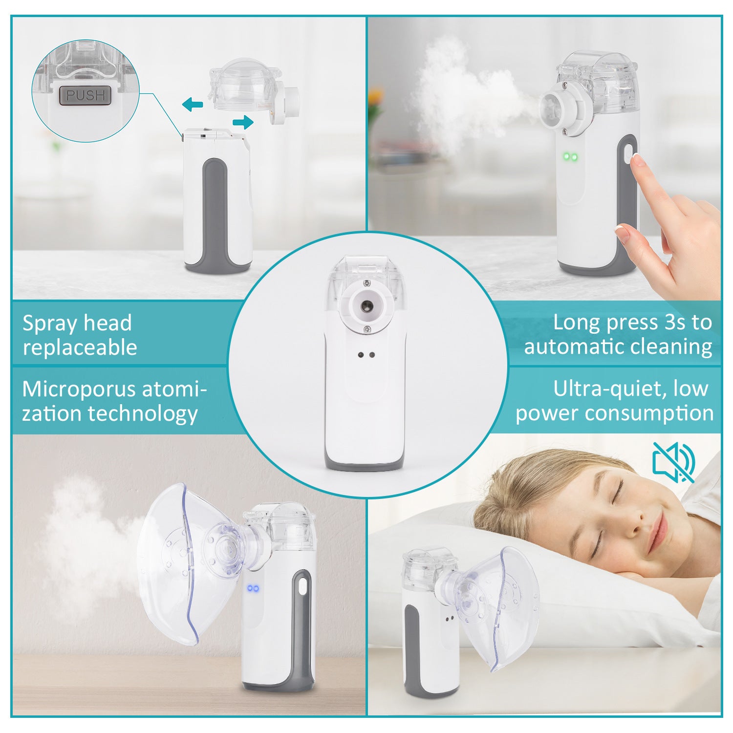 New Portable Handheld Nebulizer