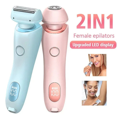 2 In 1 Hair Removal  Smoothshave Razor